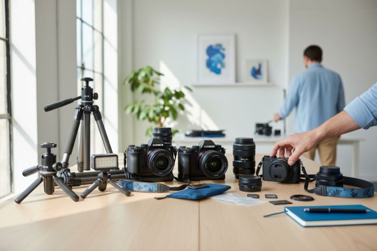 top budget photography gear hero header image