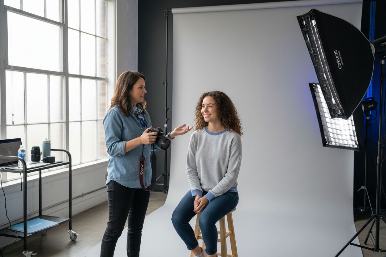portrait photography session