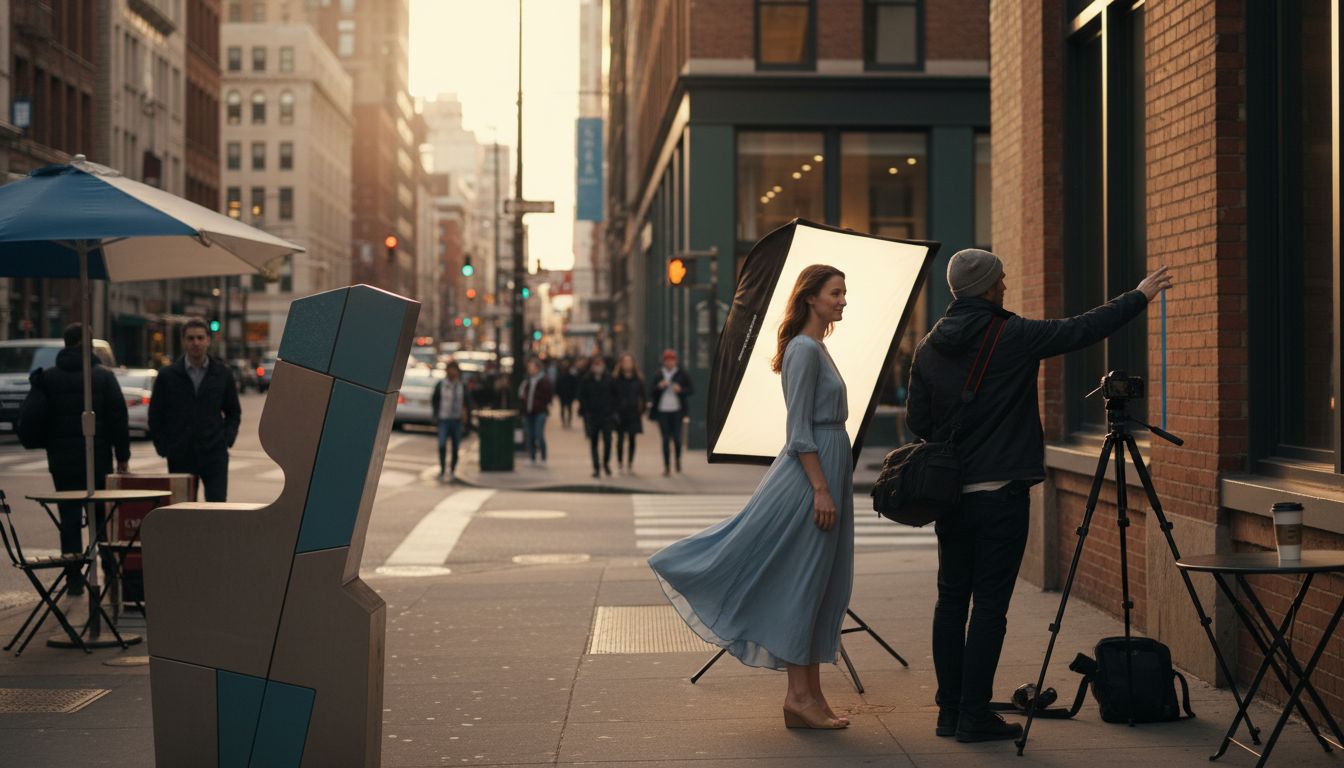 photo composition demonstration