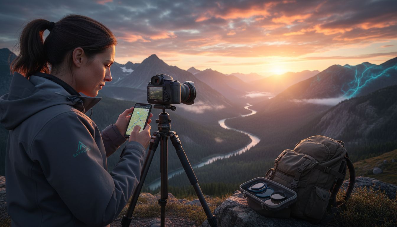 landscape photographer workflow