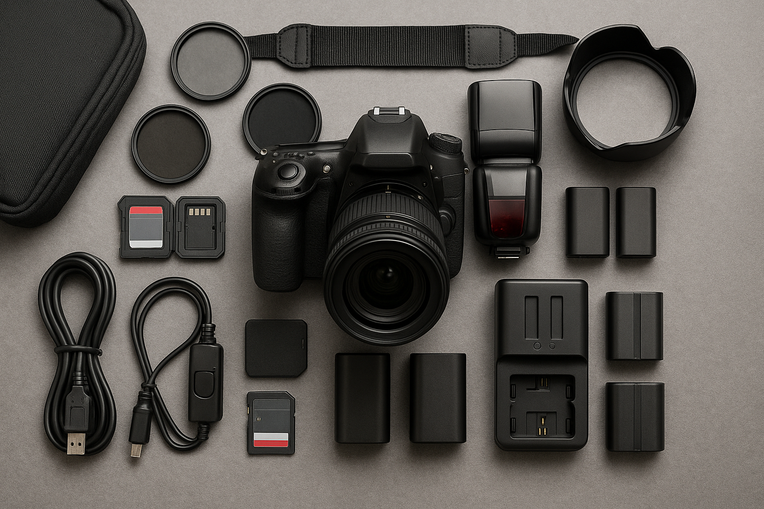 Must have DSLR Camera accessories
