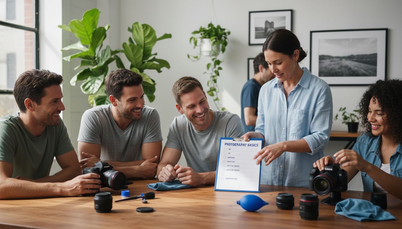 photography basics checklist