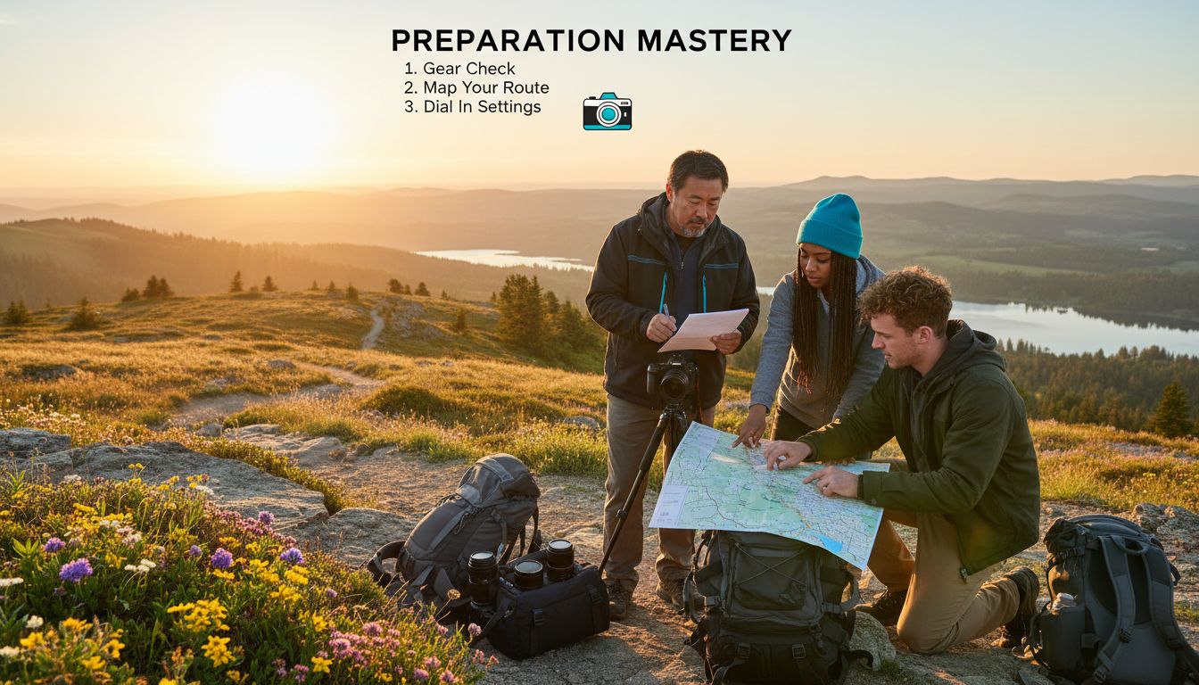 landscape photography checklist