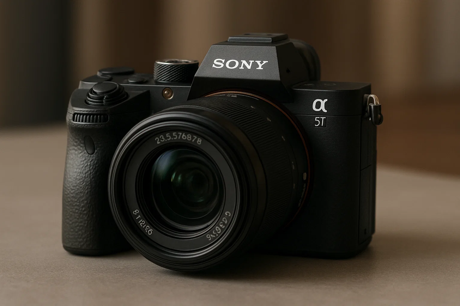 guide to sony cameras in 2025- a realistic image of a sony camera