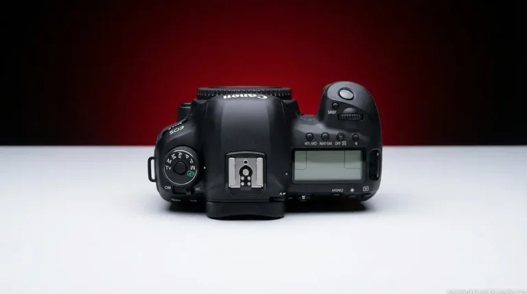 How to change shutter speed on a Canon camera — mode dial set to Tv position