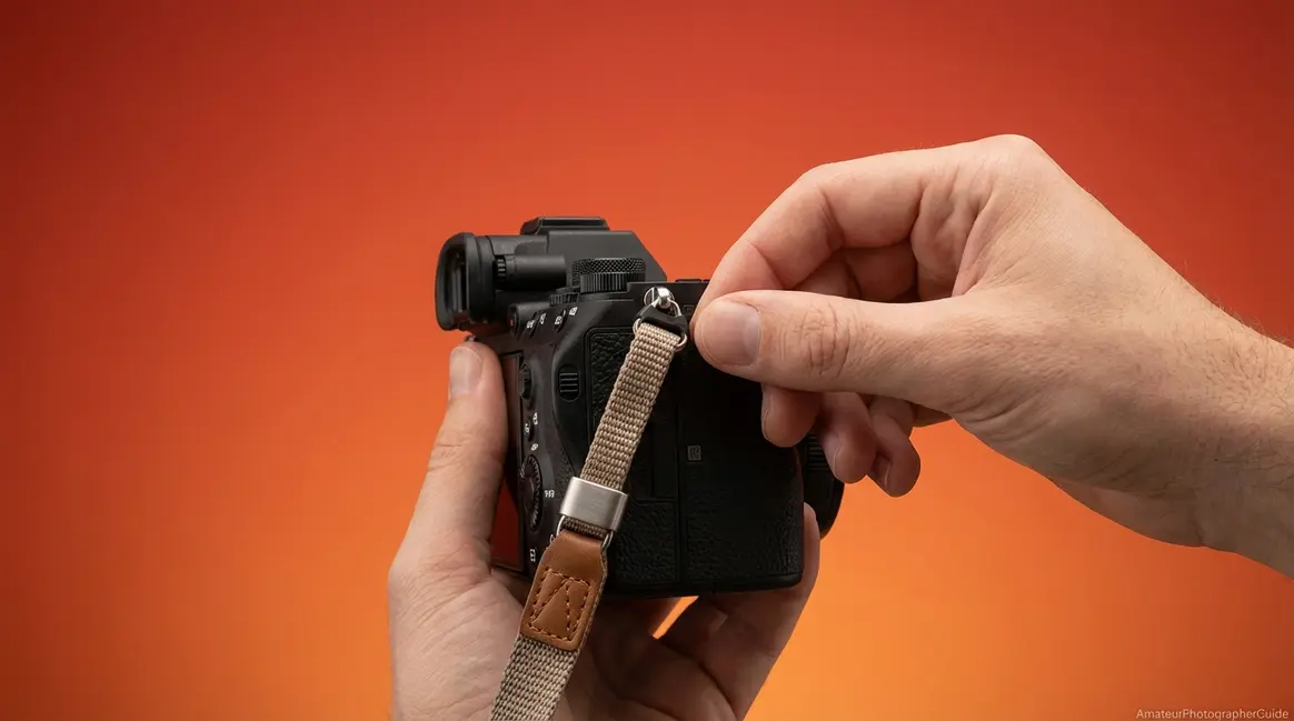 How to put on a camera strap correctly using the secure Pro Lock method