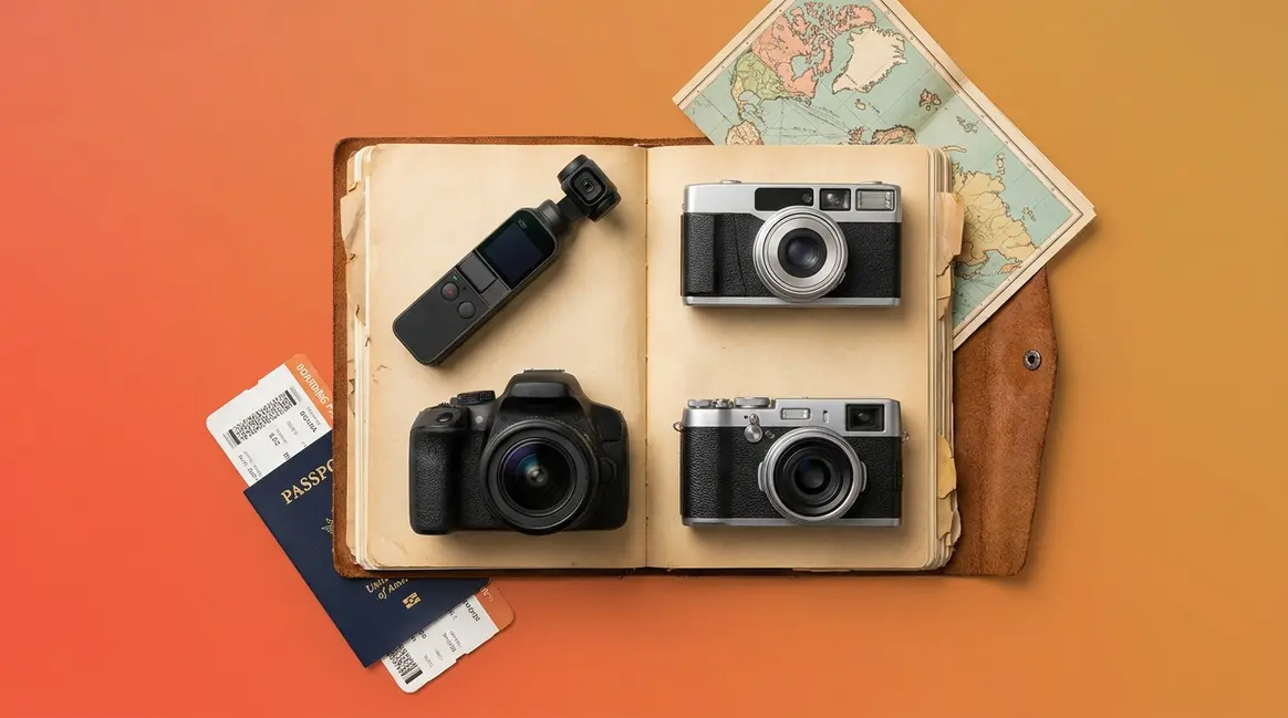 Best travel camera selection for 2026 featuring compact and DSLR options for every traveler